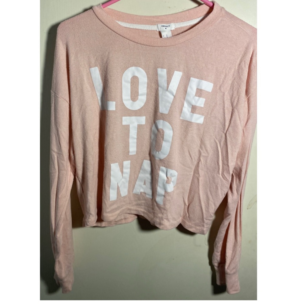 ‘Love to Nap’ long sleeve shirt